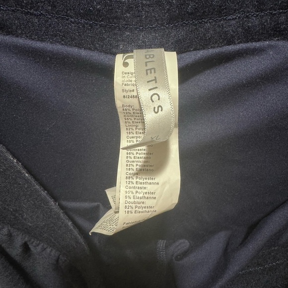 Fabletics Dark Blue Athletic Skort - Picture 4 of 4
